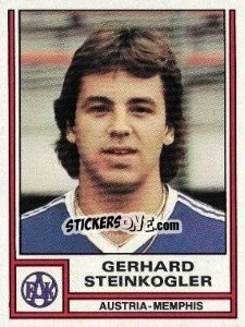 Figurina Gerhard Steinkogler - Österreichische Fußball-Bundesliga 1982-1983 n. 44 - Panini