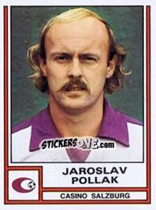Sticker Jaroslav Pollak - Österreichische Fußball-Bundesliga 1982-1983 n. 54 - Panini