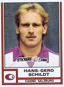Cromo Hans-Gerd Schildt - Österreichische Fußball-Bundesliga 1982-1983 - Panini