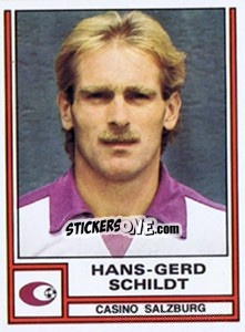 Sticker Hans-Gerd Schildt - Österreichische Fußball-Bundesliga 1982-1983 n. 56 - Panini
