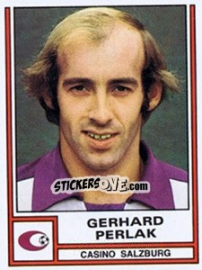 Sticker Gerhard Perlak - Österreichische Fußball-Bundesliga 1982-1983 n. 59 - Panini