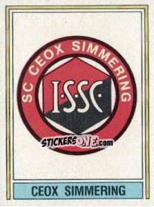 Sticker Wappen - Österreichische Fußball-Bundesliga 1982-1983 n. 61 - Panini