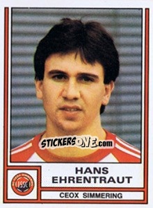 Cromo Hans Ehrentraut