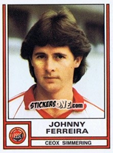 Cromo Johnny Ferreira - Österreichische Fußball-Bundesliga 1982-1983 - Panini