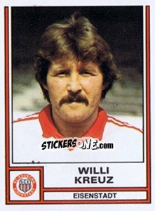 Sticker Willi Kreuz