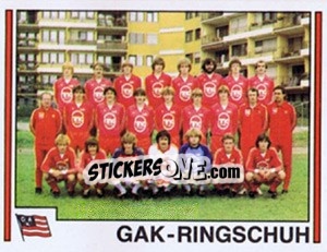 Sticker Mannschaft - Österreichische Fußball-Bundesliga 1982-1983 n. 92 - Panini