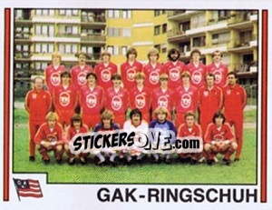 Sticker Mannschaft - Österreichische Fußball-Bundesliga 1982-1983 - Panini