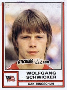 Cromo Wolfgang Schwicker - Österreichische Fußball-Bundesliga 1982-1983 - Panini