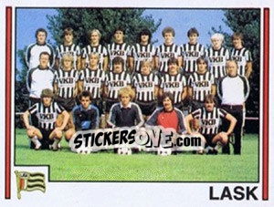 Sticker Mannschaft - Österreichische Fußball-Bundesliga 1982-1983 - Panini