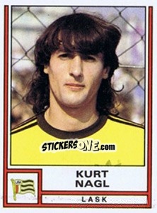 Sticker Kurt Nagl - Österreichische Fußball-Bundesliga 1982-1983 n. 111 - Panini