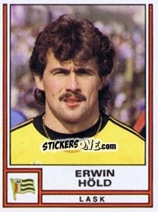 Cromo Erwin Höld - Österreichische Fußball-Bundesliga 1982-1983 - Panini