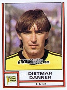 Sticker Dietmar Danner - Österreichische Fußball-Bundesliga 1982-1983 n. 115 - Panini