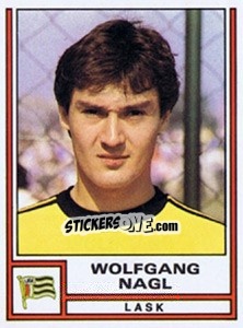 Sticker Wolfgang Nagl - Österreichische Fußball-Bundesliga 1982-1983 - Panini