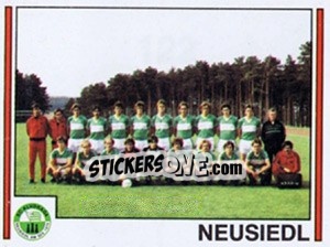 Sticker Mannschaft - Österreichische Fußball-Bundesliga 1982-1983 - Panini