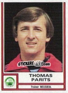 Cromo Thomas Parits (trainer)