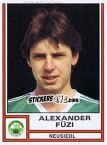 Sticker Alexander Füzi