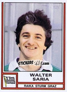 Cromo Walter Saria - Österreichische Fußball-Bundesliga 1982-1983 - Panini