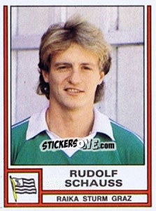 Figurina Rudolf Schauss - Österreichische Fußball-Bundesliga 1982-1983 - Panini