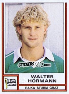 Figurina Walter Hörmann - Österreichische Fußball-Bundesliga 1982-1983 n. 144 - Panini