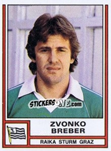 Figurina Zvonko Breber - Österreichische Fußball-Bundesliga 1982-1983 n. 145 - Panini