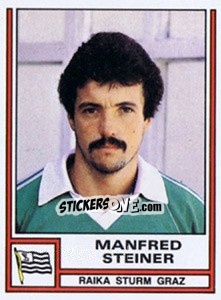 Figurina Manfred Steiner - Österreichische Fußball-Bundesliga 1982-1983 - Panini