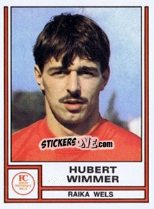 Sticker Hubert Wimmer - Österreichische Fußball-Bundesliga 1982-1983 n. 154 - Panini
