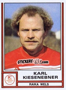 Sticker Karl Kiesenebner - Österreichische Fußball-Bundesliga 1982-1983 - Panini