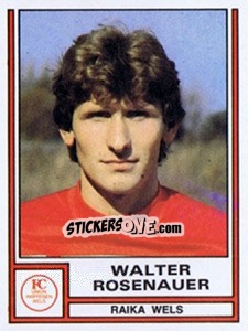 Sticker Walter Rosenauer