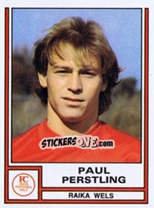 Cromo Paul Perstling - Österreichische Fußball-Bundesliga 1982-1983 - Panini