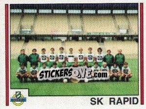 Sticker Mannschaft - Österreichische Fußball-Bundesliga 1982-1983 n. 167 - Panini