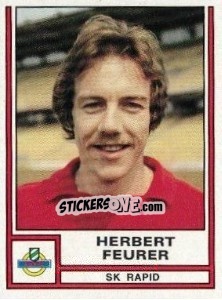 Figurina Herbert Feurer - Österreichische Fußball-Bundesliga 1982-1983 - Panini