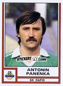 Cromo Antonin Panenka - Österreichische Fußball-Bundesliga 1982-1983 - Panini