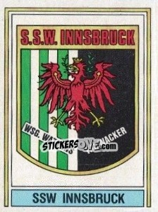 Sticker Wappen - Österreichische Fußball-Bundesliga 1982-1983 - Panini
