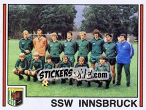 Sticker Mannschaft - Österreichische Fußball-Bundesliga 1982-1983 n. 182 - Panini