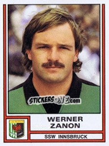 Figurina Werner Zanon - Österreichische Fußball-Bundesliga 1982-1983 - Panini