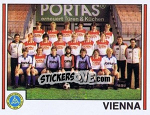 Sticker Mannschaft - Österreichische Fußball-Bundesliga 1982-1983 - Panini