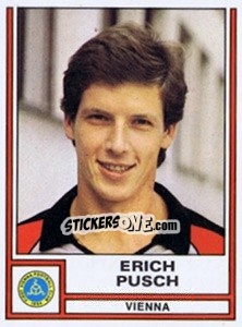 Figurina Erich Pusch - Österreichische Fußball-Bundesliga 1982-1983 - Panini