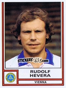 Sticker Rudolf Hevera - Österreichische Fußball-Bundesliga 1982-1983 - Panini