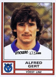 Figurina Alfred Gert - Österreichische Fußball-Bundesliga 1982-1983 - Panini