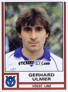 Figurina Gerhard Ulmer - Österreichische Fußball-Bundesliga 1982-1983 - Panini