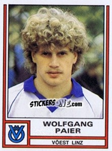 Sticker Wolfgang Paier