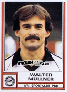 Cromo Walter Müllner - Österreichische Fußball-Bundesliga 1982-1983 - Panini