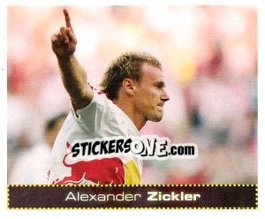 Sticker Alexander Zickler - Österreichische Fußball-Bundesliga 2007-2008 n. 1 - Panini