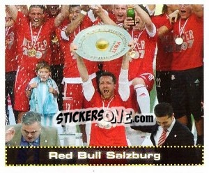 Sticker Red Bull Salzburg - Österreichische Fußball-Bundesliga 2007-2008 n. 2 - Panini