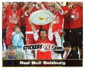 Cromo Red Bull Salzburg - Österreichische Fußball-Bundesliga 2007-2008 - Panini