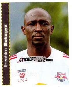 Sticker Ibrahim Sekagya - Österreichische Fußball-Bundesliga 2007-2008 n. 16 - Panini