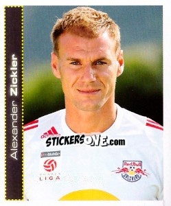Sticker Alexander Zickler - Österreichische Fußball-Bundesliga 2007-2008 - Panini