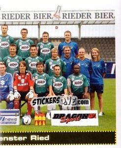 Sticker Mannschaft - Österreichische Fußball-Bundesliga 2007-2008 - Panini