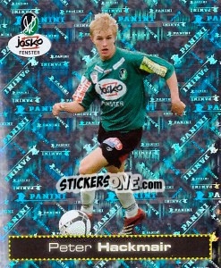 Cromo Peter Hackmair - Österreichische Fußball-Bundesliga 2007-2008 - Panini