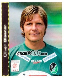 Cromo Oliver Glasner - Österreichische Fußball-Bundesliga 2007-2008 - Panini